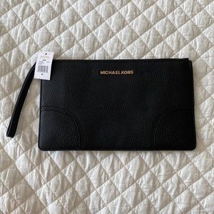 Black Michael Kors Clutch